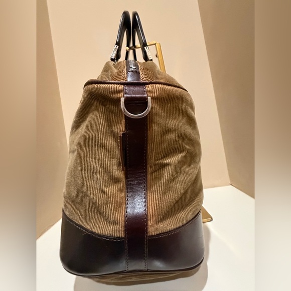Fendi Corduroy Vintage Handbag -Please Read for Condition - Picture 2 of 12